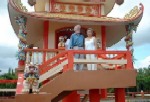 Ron & Oahn in Soc Trang Garden